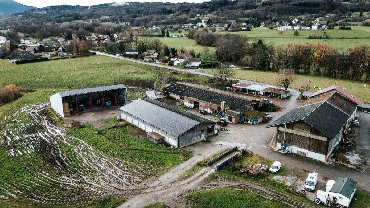 Photo d'installations photovoltaïques à Pers-Jussy - Lafon électricité